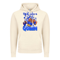 Vintage Artic fight like a queen navy blue colon cancer afro gir Vintage Hoodie - RanaPortraitStore