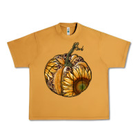 Peanut Butter sunflower pumpkin Urban Heavy Tee - RanaPortraitStore