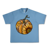 Pebble Blue sunflower pumpkin Urban Heavy Tee - RanaPortraitStore