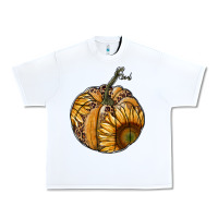 White sunflower pumpkin Urban Heavy Tee - RanaPortraitStore