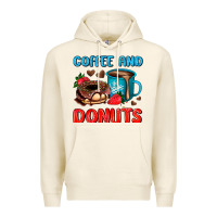 Tofu coffee and donuts Premium Hoodie - AdoDesignShop