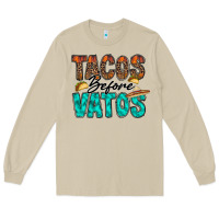Mushroom tacos before vatos Long Sleeve Tee - RacoonDesign