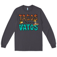 Smoke tacos before vatos Long Sleeve Tee - RacoonDesign