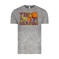 Cloud Rock tis' the season basketball Vintage Tee - Zillion Design Studio