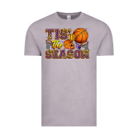 Vintage Zinc tis' the season basketball Vintage Tee - Zillion Design Studio