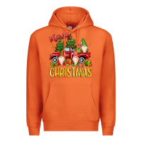 Carrot merry christmas gnomes truck Premium Hoodie - MaliasSmallBusiness