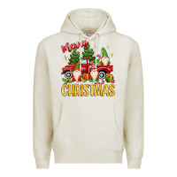 Oatmeal Heather merry christmas gnomes truck Premium Hoodie - MaliasSmallBusiness
