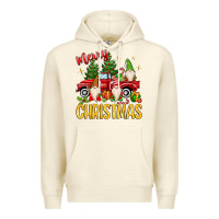 Sandshell merry christmas gnomes truck Premium Hoodie - MaliasSmallBusiness