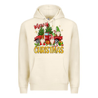 Tofu merry christmas gnomes truck Premium Hoodie - MaliasSmallBusiness