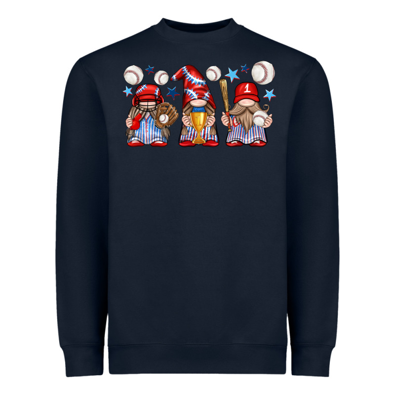Baseball Gnome Heavyweight Sweatshirt by texasbilliewilder | Teevron