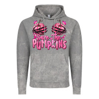 Cloud Rock save the pumpkins breast cancer Vintage Hoodie - RanaPortraitStore