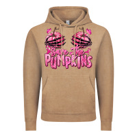 Save The Pumpkins Breast Cancer Vintage Hoodie | Teevron