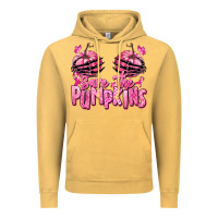 Vintage Mustard save the pumpkins breast cancer Vintage Hoodie - RanaPortraitStore