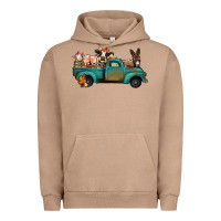 Pigment Burro farm animals truck Urban Hoodie - Jasminsmagicworld