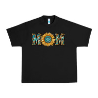 Black sunflower mom Urban Heavy Tee - RanaPortraitStore