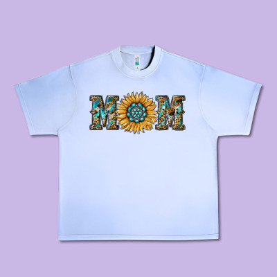 Sunflower Mom Urban Heavy Tee Designed By Ranaportraitstore