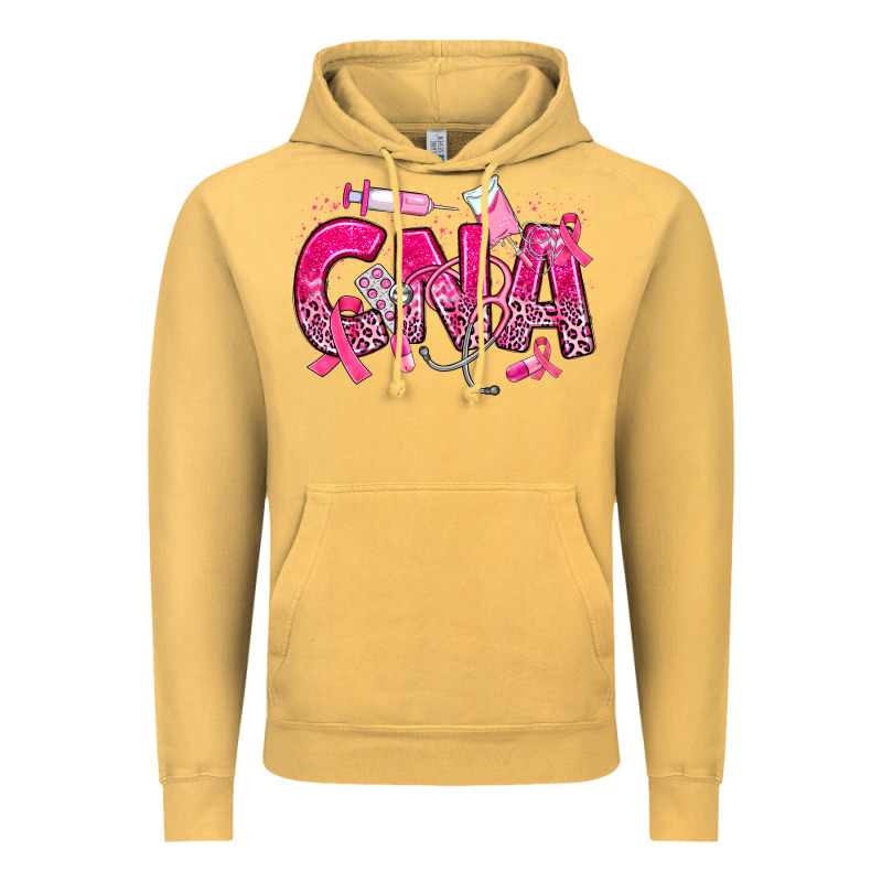 Breast Cancer Cna Certified Nursing Assistant Vintage Hoodie by JahusDesignShop | Teevron