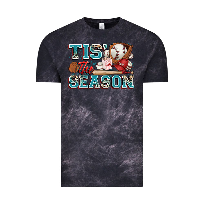 Tis' The Season Baseball Vintage Tee by Zillion Design Studio | Teevron