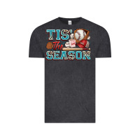 Vintage Black tis' the season baseball Vintage Tee - Zillion Design Studio