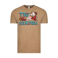 Vintage Coffee tis' the season baseball Vintage Tee - Zillion Design Studio