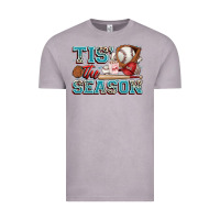 Vintage Zinc tis' the season baseball Vintage Tee - Zillion Design Studio
