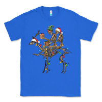 True Royal Christmas deer and skeletons Classic Tee - FaDigitalArtStudio