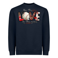Navy for the love of the game baseball Heavyweight Sweatshirt - Zillion Design Studio