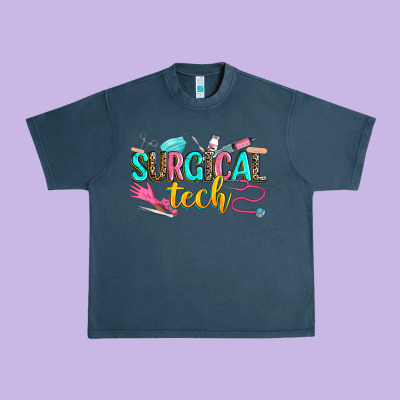 Surgical Tech Urban Heavy Tee Designed By Zillion Design Studio