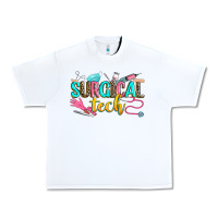White surgical tech Urban Heavy Tee - Zillion Design Studio
