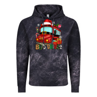 Cloud Black christmas bus driver Vintage Hoodie - Zillion Design Studio