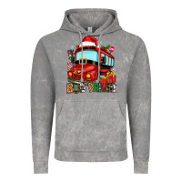 Cloud Rock christmas bus driver Vintage Hoodie - Zillion Design Studio