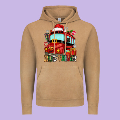 Christmas Bus Driver Vintage Hoodie Designed By Zillion Design Studio