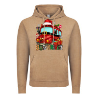 Vintage Coffee christmas bus driver Vintage Hoodie - Zillion Design Studio