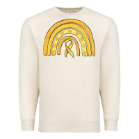 Sandshell childhood cancer awareness rainbow Premium Sweatshirt - MaliasSmallBusiness
