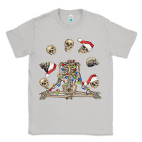 Moon Dust christmas human skeleton and skulls Classic Tee - FaDigitalArtStudio