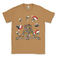 Toasted Coconut christmas human skeleton and skulls Classic Tee - FaDigitalArtStudio