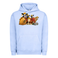Pigment Grape Ice farm animals with sunflower headbands Urban Hoodie - Jasminsmagicworld