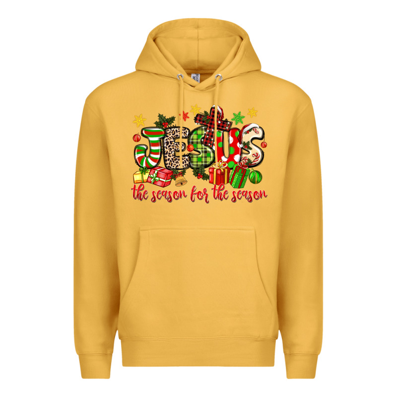 Jesus The Reason For The Season Premium Hoodie by MaliasSmallBusiness | Teevron