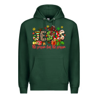 Sports Green jesus the reason for the season Premium Hoodie - MaliasSmallBusiness