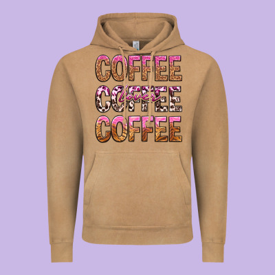 Vintage Hoodie coffee coffee coffee lover