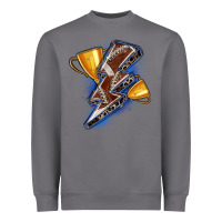 Storm football lightning bolt Heavyweight Sweatshirt - Zillion Design Studio