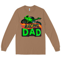 Toasted Coconut racing dad with racing motorcycle Long Sleeve Tee - AdoDesignShop