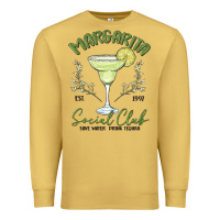 Antique Gold margarita social club Premium Sweatshirt - MaliasSmallBusiness