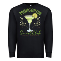 Black margarita social club Premium Sweatshirt - MaliasSmallBusiness