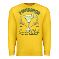 Lemon margarita social club Premium Sweatshirt - MaliasSmallBusiness