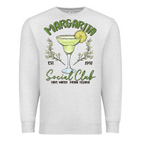 Oatmeal Heather margarita social club Premium Sweatshirt - MaliasSmallBusiness