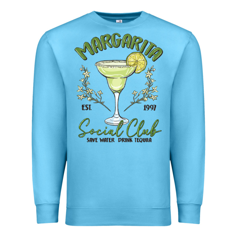 Margarita Social Club Premium Sweatshirt by MaliasSmallBusiness | Teevron