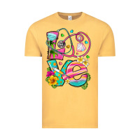 Vintage Mustard love summer nurse Vintage Tee - texasbilliewilder