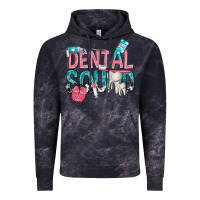 Cloud Black dental squad with cowhide Vintage Hoodie - texasbilliewilder