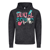 Vintage Black dental squad with cowhide Vintage Hoodie - texasbilliewilder